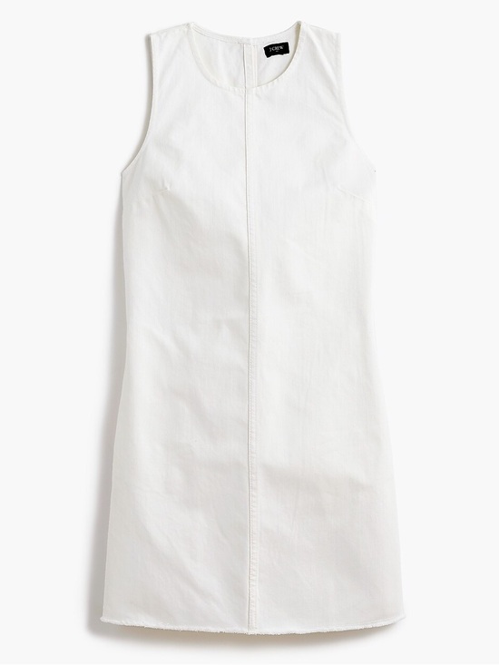 J. Crew Dresses & Skirts - J. Crew white denim shift dress